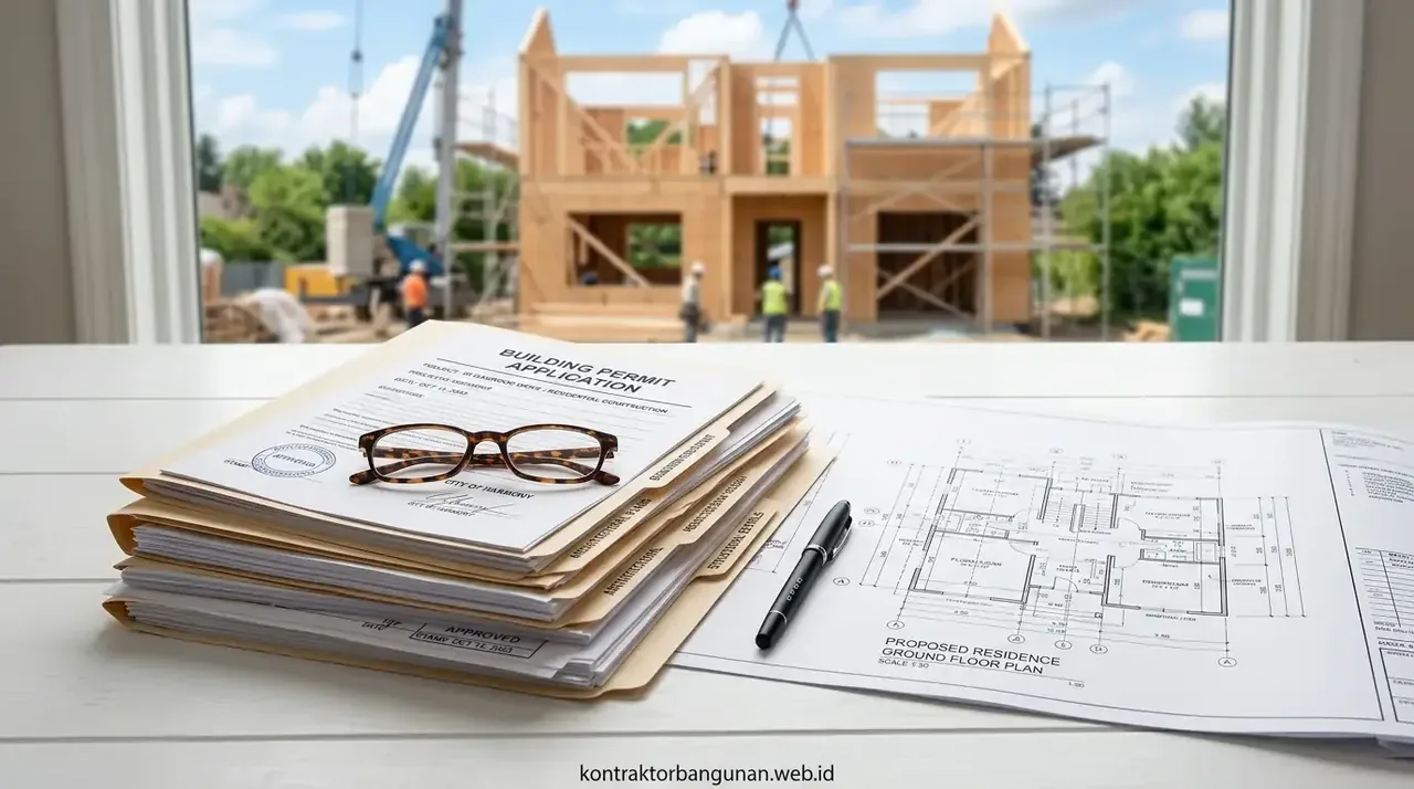 Kelengkapan syarat dokumen izin bangun rumah dan berkas teknis SIMBG
