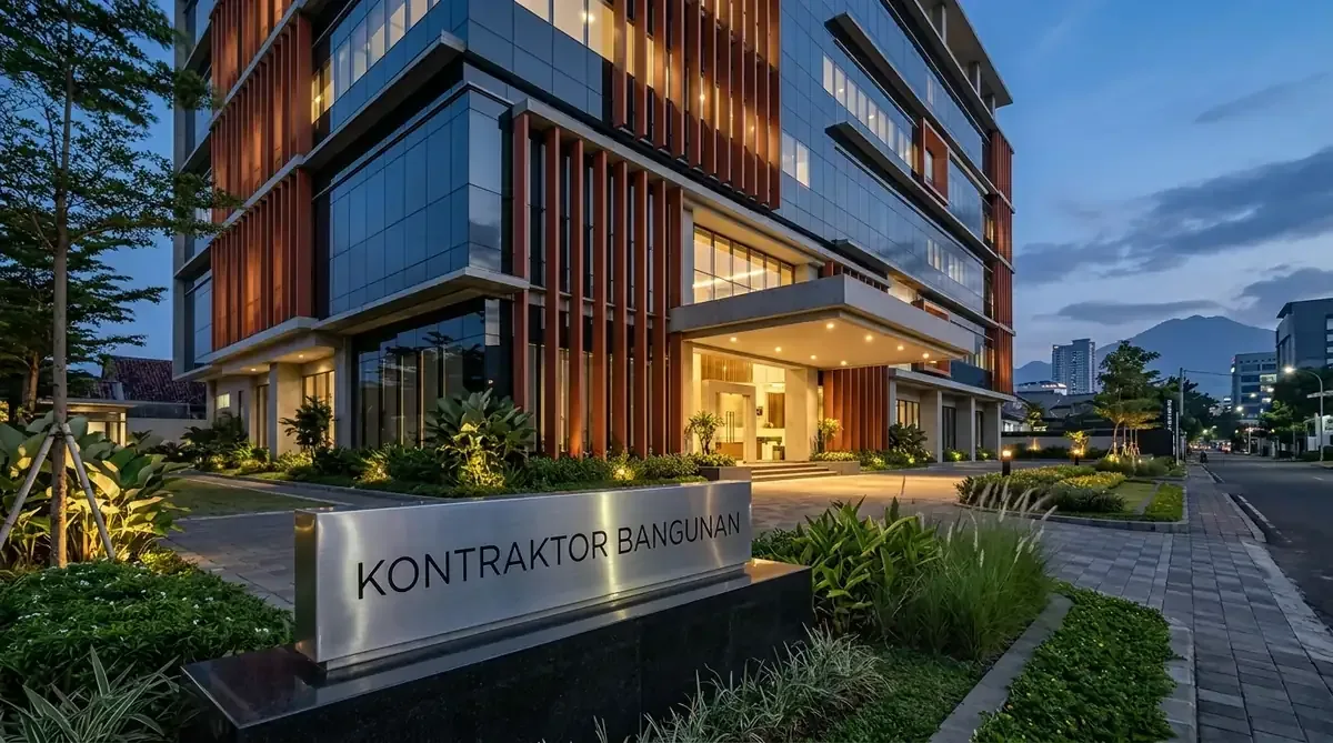 Pekerjaan retaining wall dinding penahan tanah dan struktur beton bertulang villa lereng batu