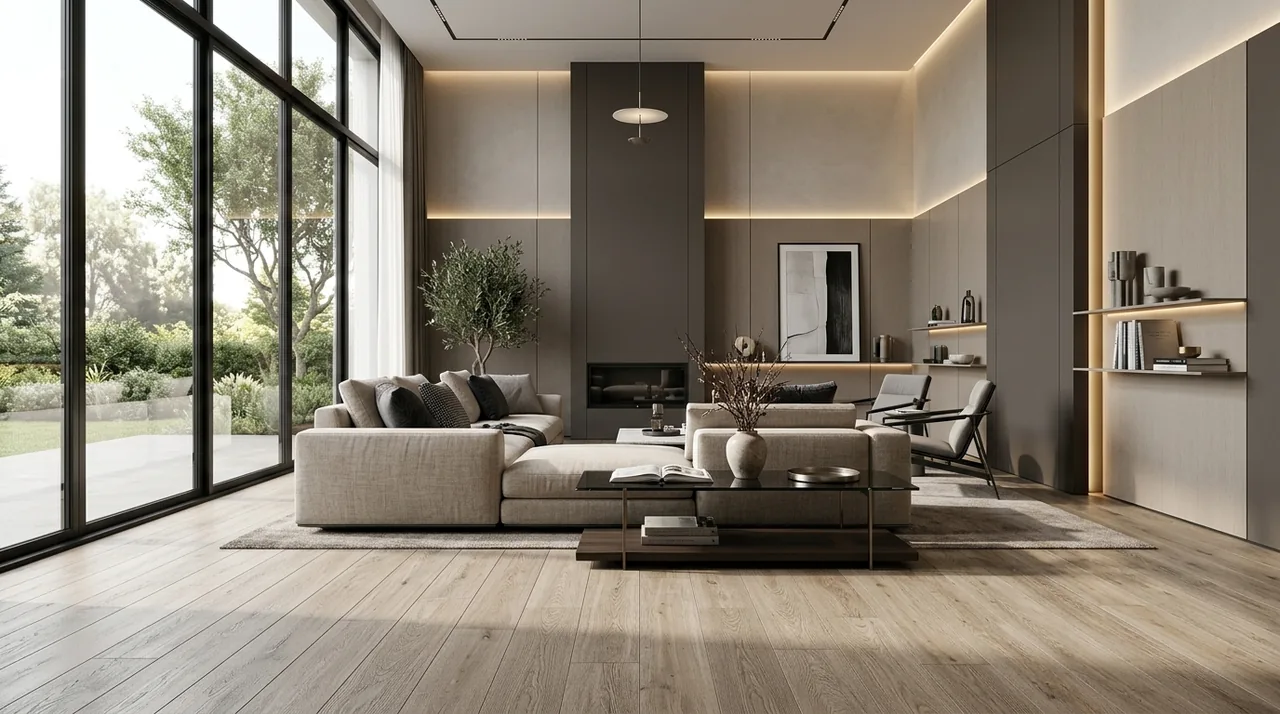 Renovasi ringan rumah pada area interior menggunakan material komposit berkualitas